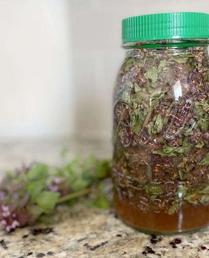 Purple Dead Nettle Vinegar
