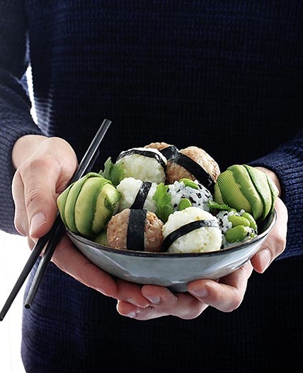 Vegan Onigiri - Japanese Stuffed Rice Balls