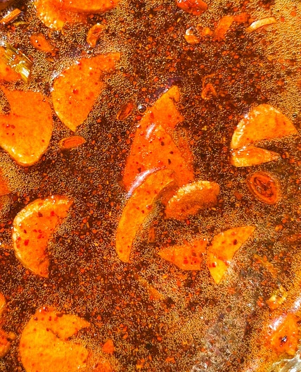 Homemade Kashmiri Chili Hot Honey