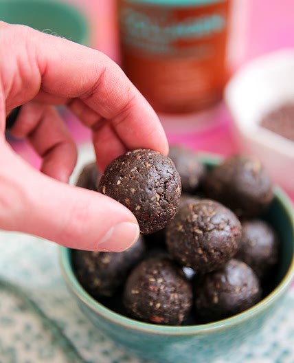 Chocolate Collage bites (hormone healing RD)