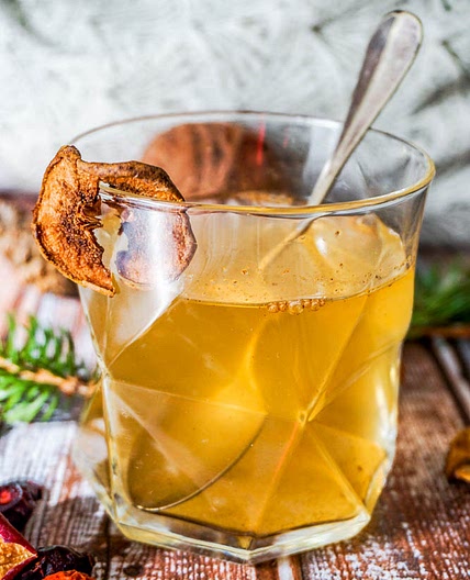 Fresh Homemade Apple Cinnamon Linden Tea Recipe