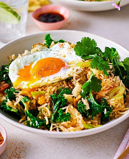 Kale & Kimchi Fried Rice