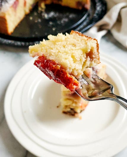 Blood Orange Ricotta Cake