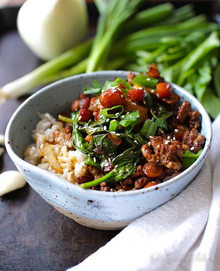 Pork Stir Fry For One