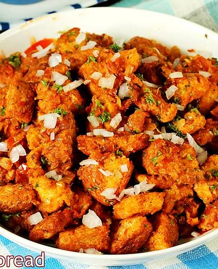 Spicy Bread Masala Recipe