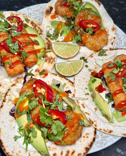 Speedy Seafood Tacos