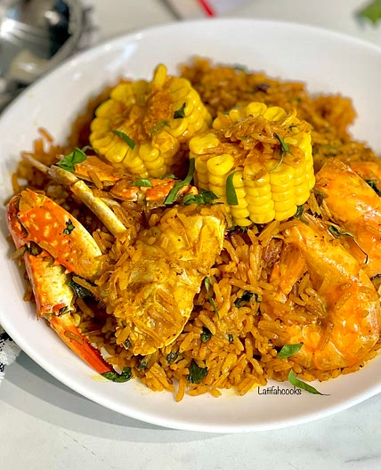 Palm oil jollof