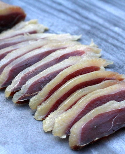 Duck Prosciutto ~ Salt Cured Duck Breast