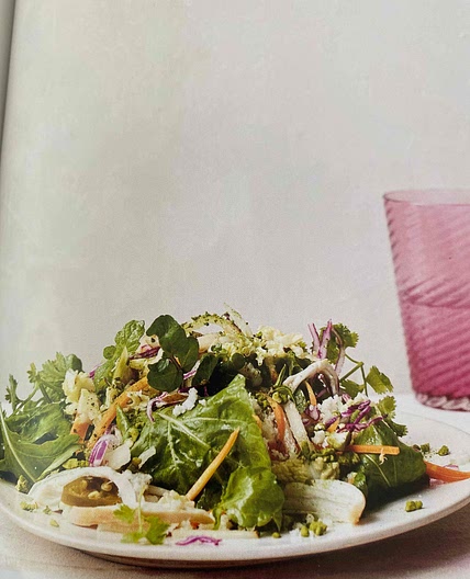 Phunky Chicken Salad with Matcha Cashews