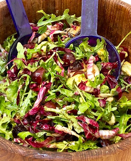 Arugula Salad with Grapes and Dates — Ronnie Fein