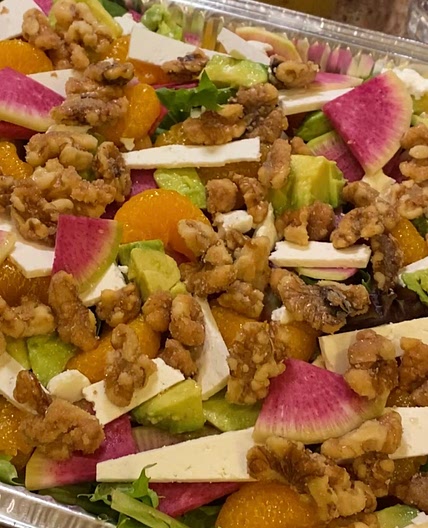 Summer Salad w/ Honey lemon dressing 