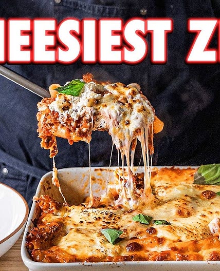 The Cheesiest Baked Pasta Ever - Joshua Weissman