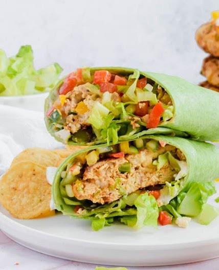 Fajita Burger Wrap