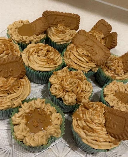 Biscoff cupcakes 