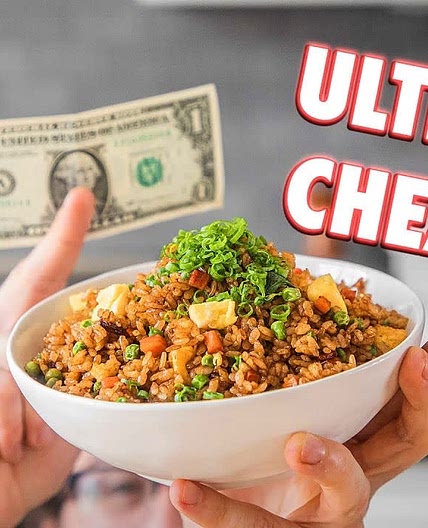 1 Dollar Fried Rice (But Cheaper)