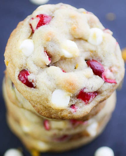 Keto Orange Cranberry Cookies