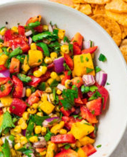 Mango Corn Red Pepper Salsa