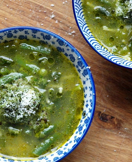 Low FODMAP Green Minestrone Soup