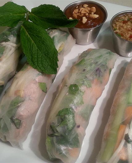 Vietnamese Fresh Spring Rolls