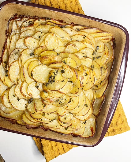 "Scalloped" Potatoes Side Dish