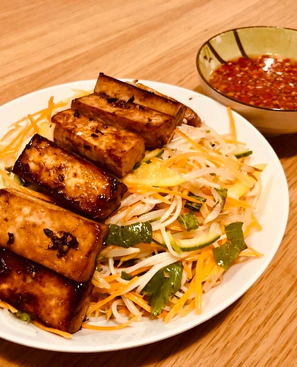 15. Lemongrass Tofu Vermicelli Bowl