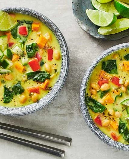 Coconut Curry Lime Soup