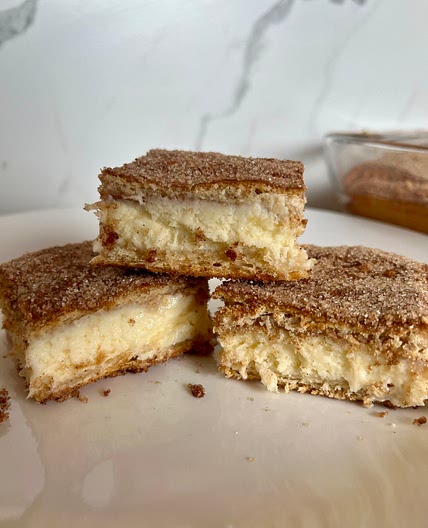 Churro Cheesecake Bars