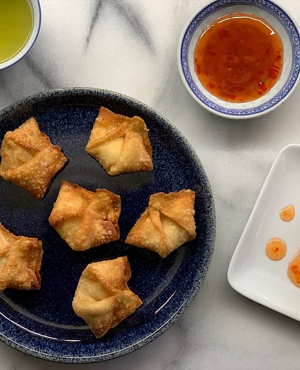 Crab Rangoon - Home Made
