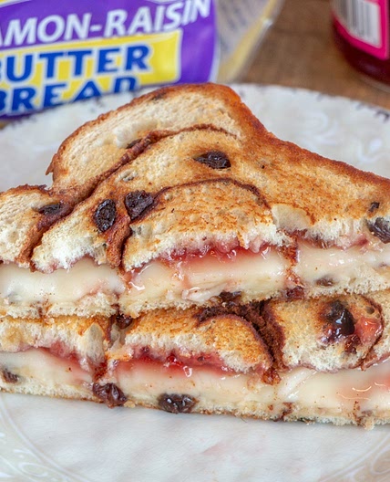 White Cheddar & Raspberry Grilled Cheese