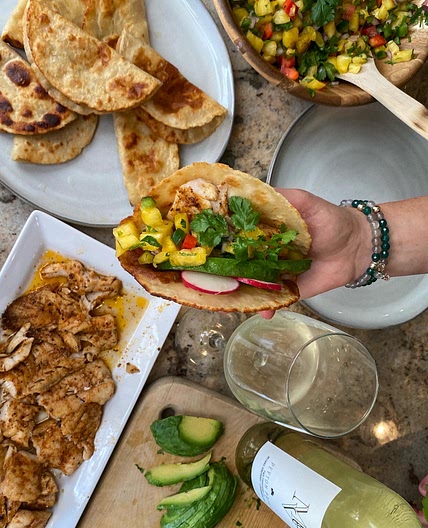 Pineapple Fish Tacos