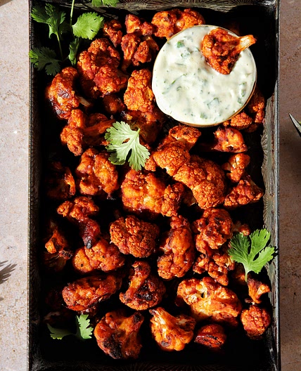 Whole30 & Vegan BBQ Cauliflower Bites
