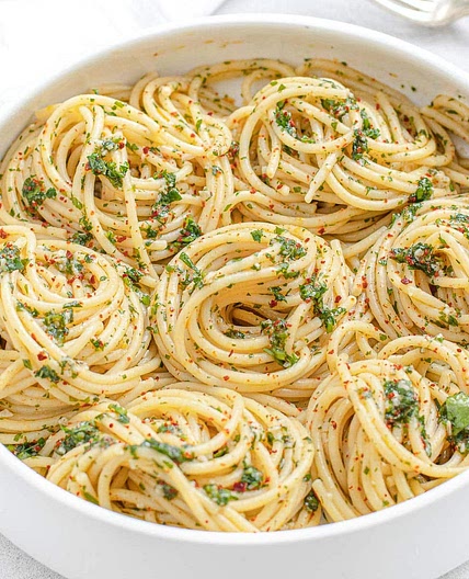 Spaghetti aglio e olio