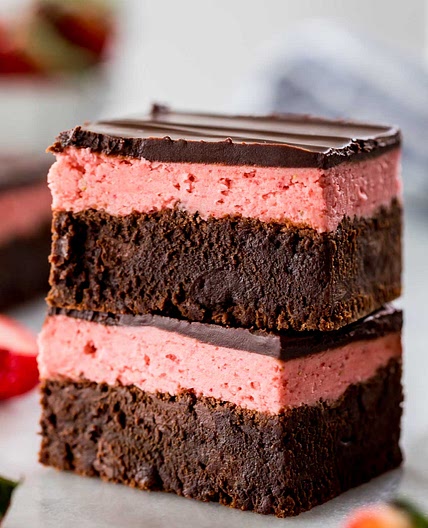Strawberry Brownie