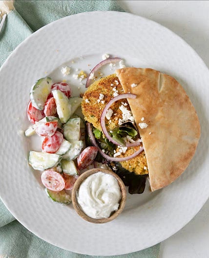 Falafel Pita Sandwiches 