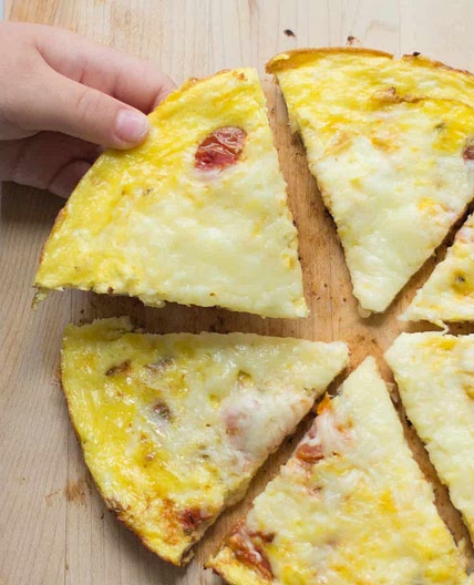 Pizza Eggs (omelettel)