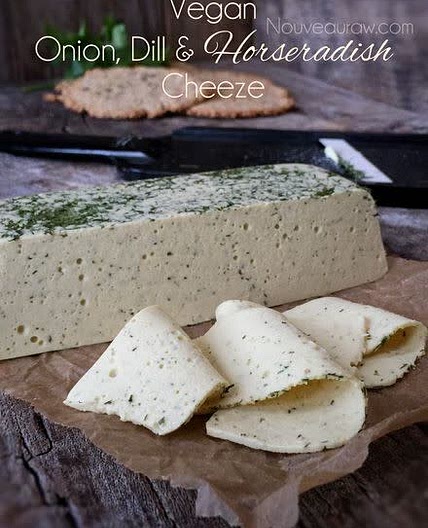 Onion Dill & Horseradish Cheese (Vegan)