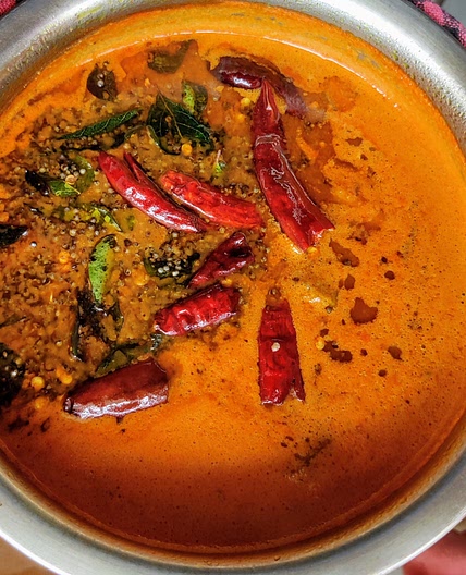 Palakkad sambar (with home-made sambar masala)
