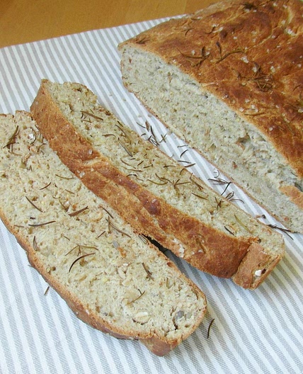 Receita de Focaccia com alecrim