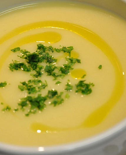 Receita de Creme de cenoura e alho-poró