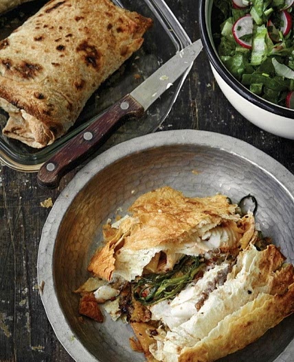 Lavash-Wrapped	Trout