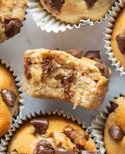 Chocolate Chip Protein Muffins