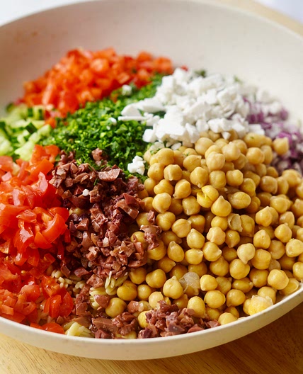 Lemon Orzo Salad