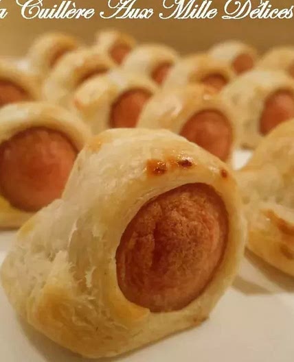 Feuilletés aux knackis