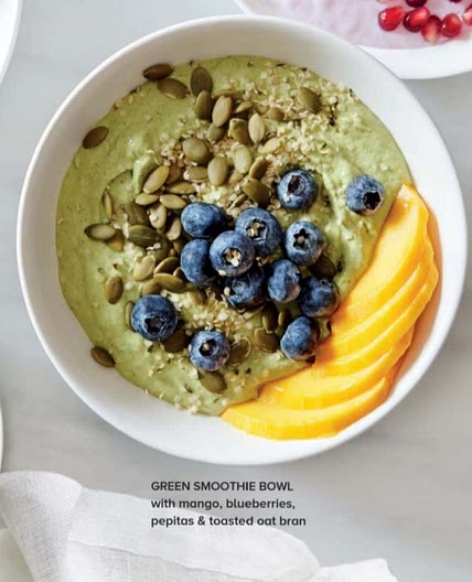 green smoothie  bowl