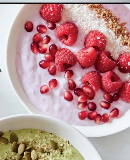 mixed fruit smoothie  bowl