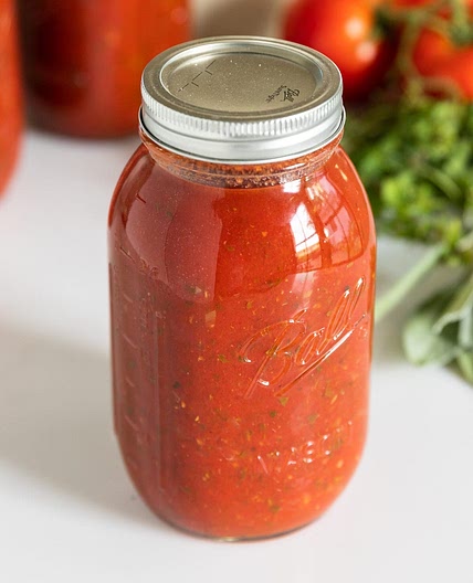 How to Can Spaghetti Sauce