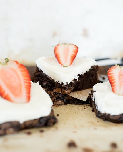 Strawberry Cheesecake Brownies