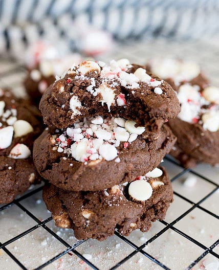 Chocolate Peppermint Cookies