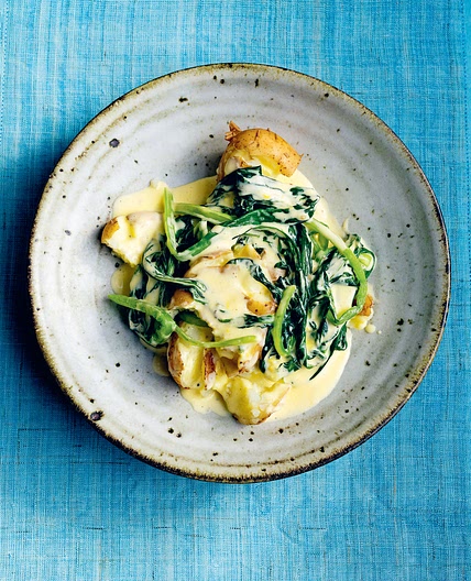 POTATOES, WILD GARLIC