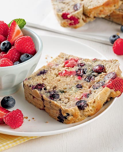 Pain aux bananes explosion de fruits